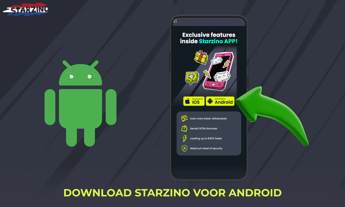 De Starzino-applicatie downloaden op Android
